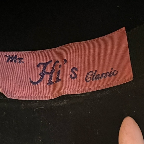 Mr HI’s Classic Wool Hat Black Made USA Bling - Picture 7 of 8